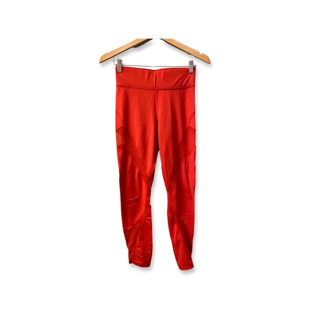 MICHI Inversion High Rise Red Leggings - Size M